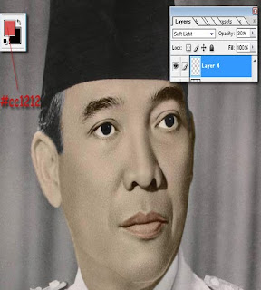 Tutorial<a href='http://orlandolab.blogspot.com/'> Photoshop</a> - Membuat Foto Hitam Putih Menjadi Berwarna