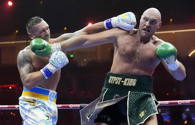 Usyk beats Fury to become undisputed heavyweight champ