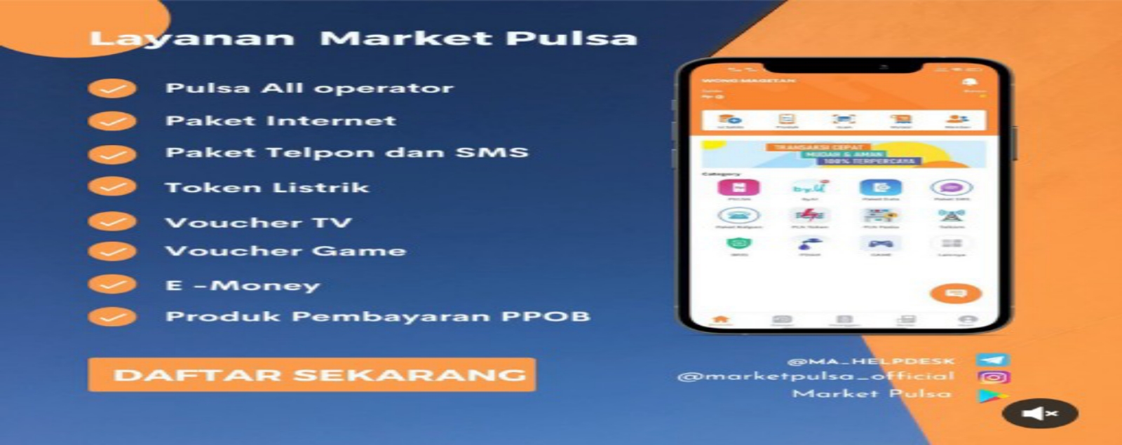 Market Pulsa Official