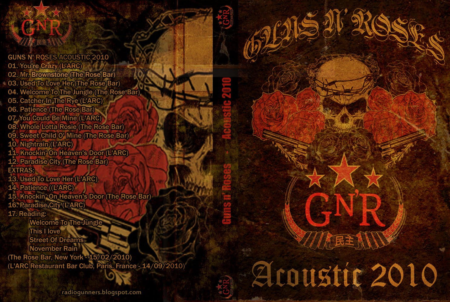 DVD HD] Guns N' Roses @ Acoustic 2010 Rose + L'ARC - Taringa!