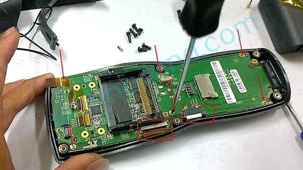 Cara Bongkar Scanner  LXE MX8  Mobile Computer