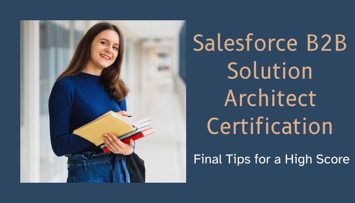 As you bask in the glory of your Salesforce B2B Solution Architect Certification, it's crucial to maintain the momentum.