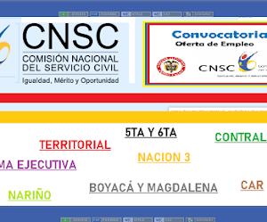 ▷ Convocatorias en Desarrollo CNSC