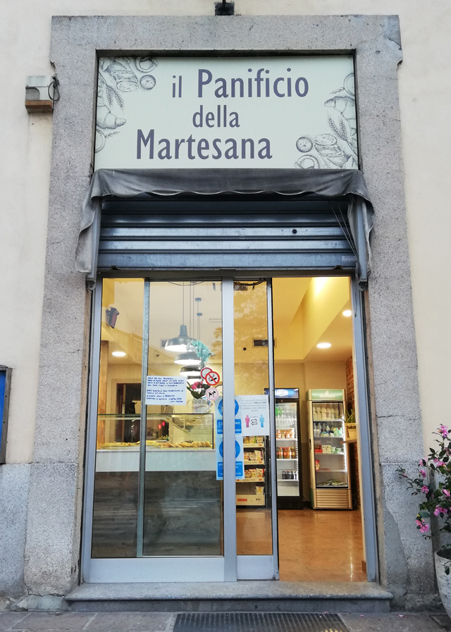 Panetteria generosa a Milano