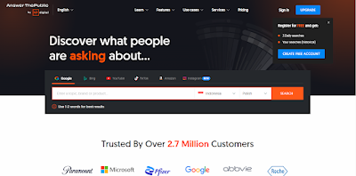 AnswerThePublic untuk Riset Pasar Niche Bisnis