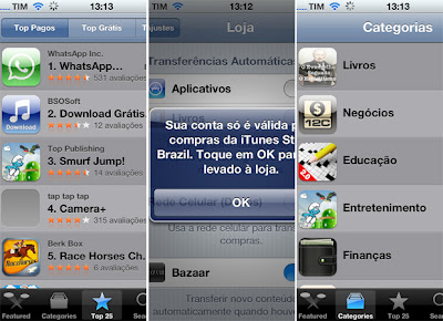 App Store em Português