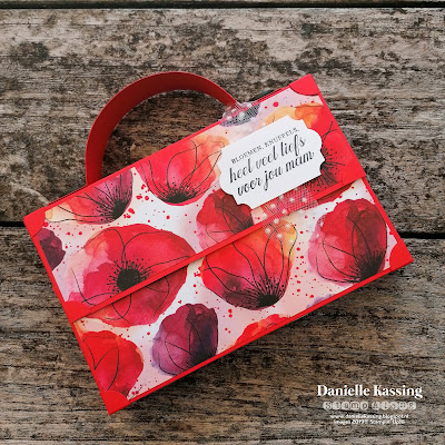 Stampin' Up! Peaceful Poppies giftbox