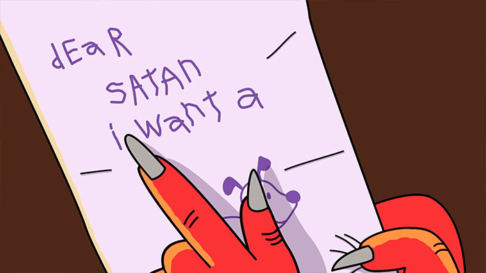 Hilarious Comic About A Little Girl Who Accidentally Wrote A Letter To Satan Instead Of Santa