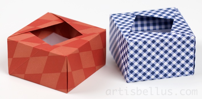 Origami Boxes Square Box Origami Artis Bellus