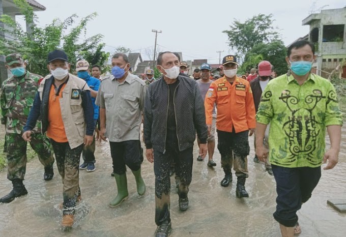 Akibat Tanggul Jebol, 3 Warga di Flamboyan Medan Meninggal Hanyut Terseret Banjir, Gubernur Himbau Masyarakat Waspada