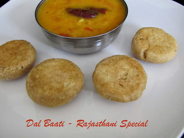 Dal Baati | Rajasthan Special dish