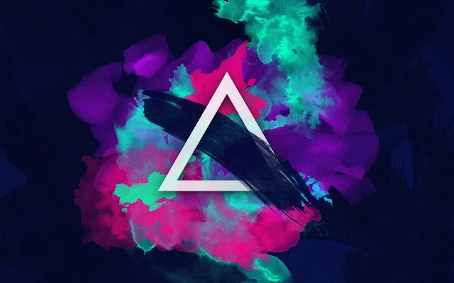 Abstrato Triangulo Wallpaper