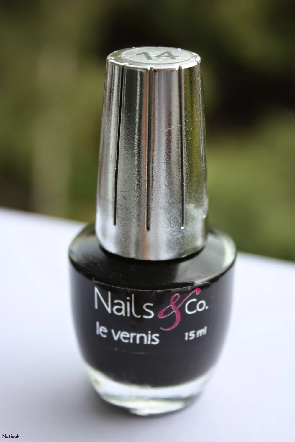 Vernis à ongles  Nails and co  Noir numéro 14