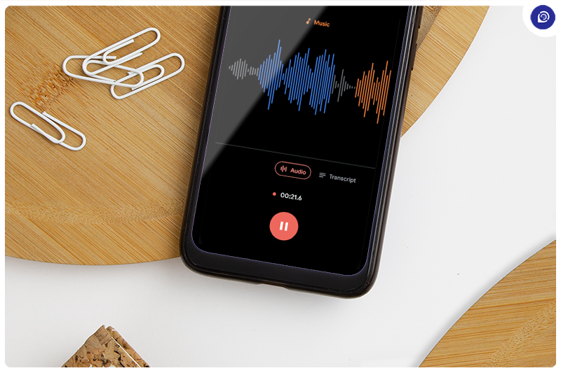 Transcribe the Audio in Real-time With This Recorder.