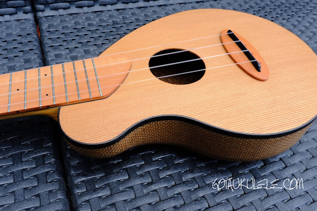 Antica Ukuleleria Sacco Soprano Ukulele body