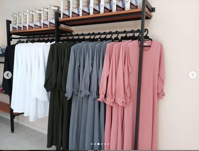 jubah cantik di butik al kauthar 2018