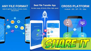 Shareit aplicacion para compartir archivos de gran tamaño es gratis