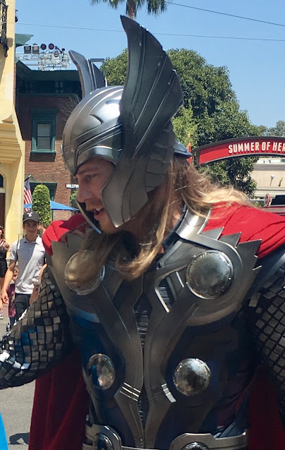 Thor Superhero Character Summer of Heroes Disney California Adventure Disneyland