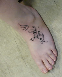 Girls Foot Tattoos