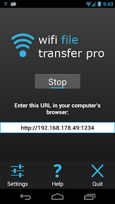 Wifi File Transfer Pro v1.0.9 for Android