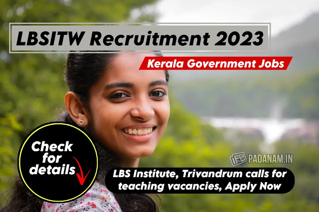 LBSITW Recruitment 2023 - Teaching vacancies at LBS Women's Engineering College - Govt Teaching Jobs