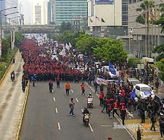 Buruh Gelar Rapat Akbar Nasional 28-29 September Siapkan Mogok Nasional