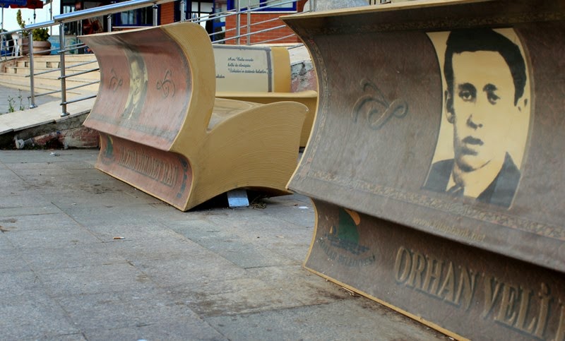 Book Benches in Istanbul