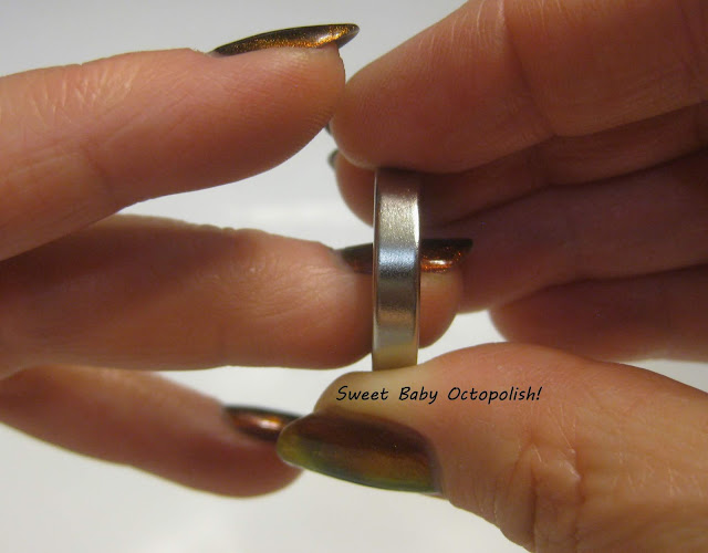 Neodymium ring magnet for nail polish