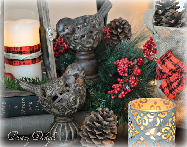 Dining Delight Christmas  Decor  for End  Tables 