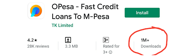 Opesa loan app Kenya 