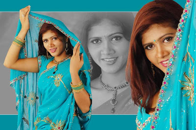 Tollywood Actress Manisha in Saree Photos