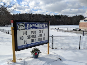 Parmenter sign with current events