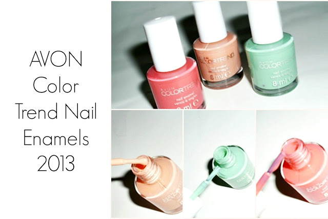 AVON Color Trend Nail Enamels 2013