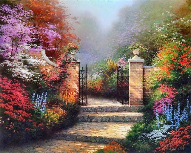 Ảnh nghệ thuật tuyệt đẹp của Thomas Kinkade'