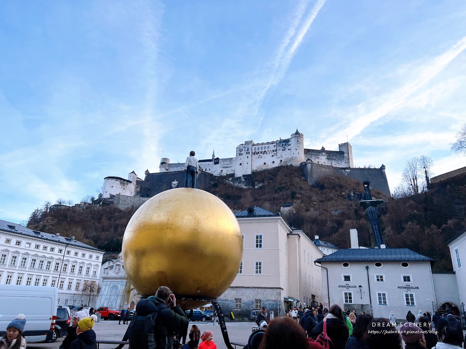 【奧地利-Salzburg】薩爾斯堡景點│薩爾斯堡主教宮殿廣