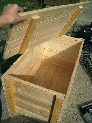 wood storage chest plans