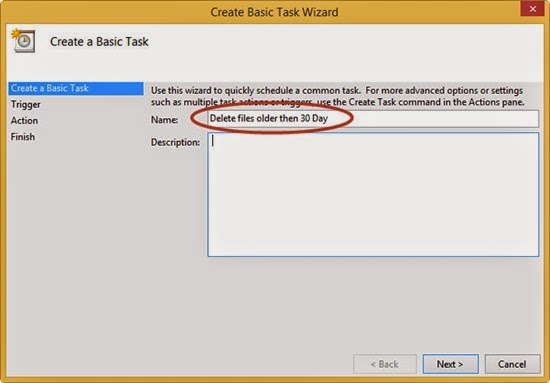 Task Schedule-Delete Old Files2