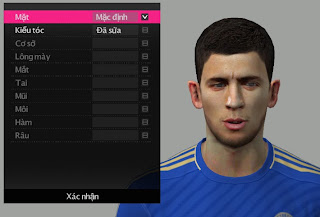 eden hazard pes 2010/2011 face