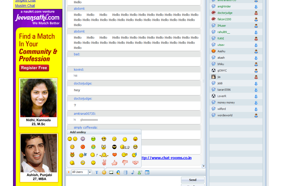 my chat-room: Chat Rooms India | Free Online Chatting Rooms Site