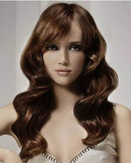 Formal long wavy hairstyles 2013