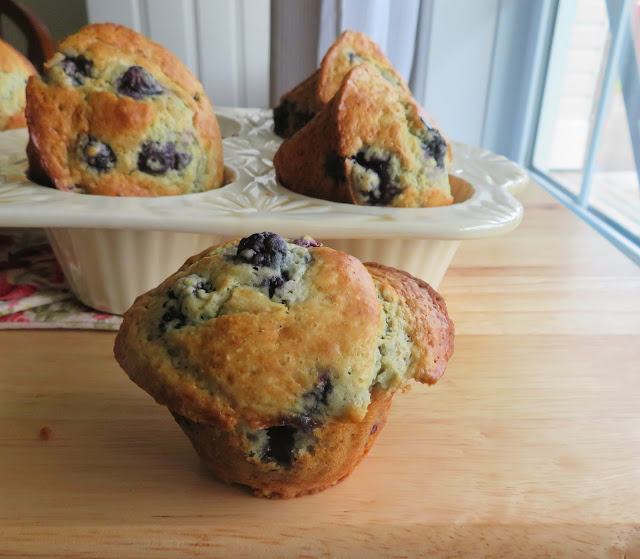 Mary Berry's Blueberry Muffins