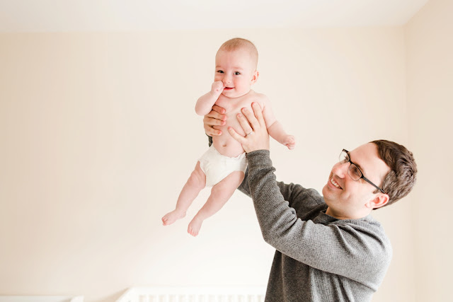 DC Family Photographer - 5 Month Photos by Heather Ryan Photography