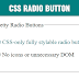 Cómo personalizar un radio button sólo con CSS - modificar input type radio