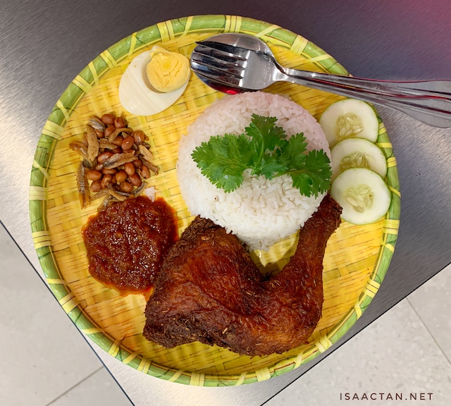 Nasi Lemak Ayam Goreng from Belacan-Laa