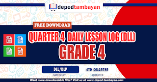 DAILY LESSON LOG GRADE 4 (DLL 4) QUARTER 4 SY 2022-2023