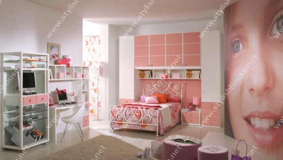 wonderful pink bedroom furniture set for your stylish house