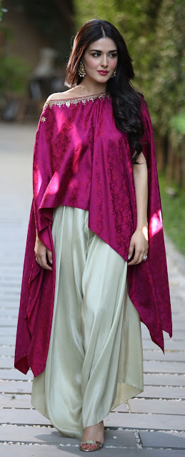 Beautiful Natasha Khalid Displays Designer Misha Lakhani's Latest Collection