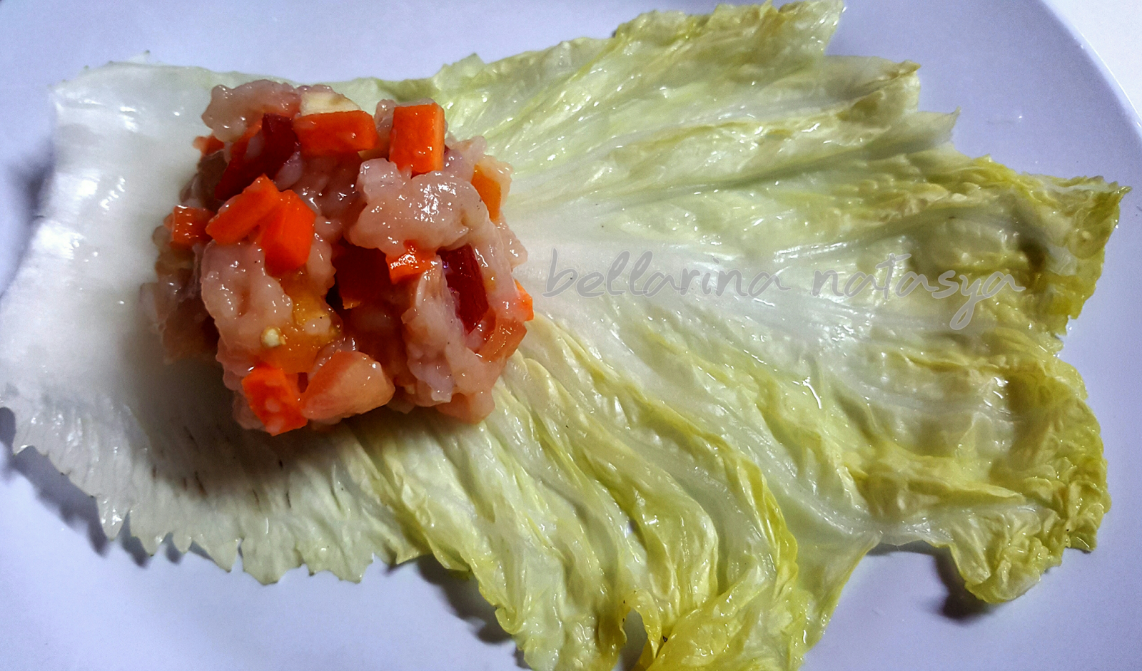 Kobis Bungkus Inti Ayam (Stuffed Steamed Cabbage) - Ini 