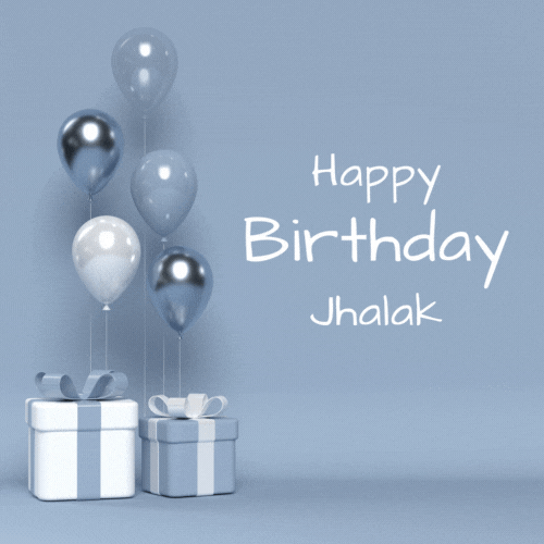 Happy Birthday Jhalak (Animated gif)