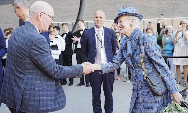 Queen Margrethe attended the opening of Gødstrup Psychiatric Hospital at Gødstrup Regional Hospital in Herning